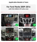 For 2009-2016 Ford Fiesta 9 7  Stereo Radio Android 13 Gps Navi Wifi Carplay Bt