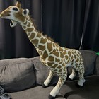 Huge Melissa   Doug Jumbo Plush Giraffe Stuffed Animal Toy 4 5 Feet Tall