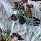 Pottery Barn Kids Toy Story Sheet 100  Organic Cotton Toddler Crib Fitted