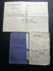 Original Wwi Military Pass Becker Iron Cross East   Westfront Flanders Inf Reg 2