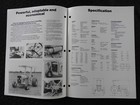 1983-90 Massey-ferguson  mf 20d Industrial Turf Tractor Catalog Brochure Nice