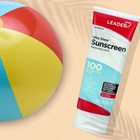 Leader Ultra Sheer Sunscreen Moisturizing Lotion Spf 100 Broad Spectrum 3  Ounce