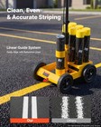 Vevor Striping Line Marking Machine Parking Lot Striping Machine 6-can Yellow