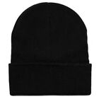 Beanie Hat Cap Plain Knit Ski Skull Cuff Winter Warm Slouchy Men Women Unisex