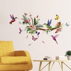 Hummingbirds Wall Decals Peel And Stick Birds Vinyl Wall Stickers