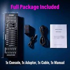 192 Channels Dmx512 Controller Console For Stage Light Party Dj Laser Operator