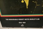Vintage Bob Marley Poster The Honourable Robert Nesta Marley O m  1990 Funky Ent