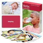 Flash Card Set For Speech Therapy - 40 Picture Verbs  Vocabulary   Communication