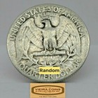 1932 Washington Silver Quarter  Average Circulated 90  Silver -  f14