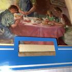 Vintage Family That Prays Together Stays Glass Frame Print Homestead Kitsch Prop