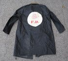 Vintage Fireman Jacket General Electric Factory Ge Antique Workwear Chore Coat