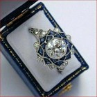 Art Deco Style Round Cut Lab Created Diamond 14k White Gold Fn Wedding Gift Ring