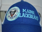 Vtg University Maine Hat Snapback Mesh Trucker American Needle Blackbears Vgc
