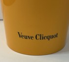 Veuve Clicquot French Champagne Ice Bucket Magnum Bottle Cooler Orange Acrylic 