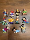 Vintage Lot Of 11 Assorted Pvc Character Figures From Disney And Other Classic