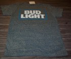 Vintage Style Bud Light Beer T-shirt Small New W  Tag Budweiser Anheuser Busch