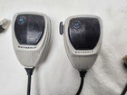 Lot Of 2 Motorola Hmn1056d 8 Pin Compact Palm Microphone