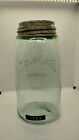 Light Green Bambergers The Always Busy Store Newark Antique Fruit Jar