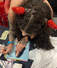 Lydia Black Super Sexy Autographed Signed 8x10 Photo Adult Model Coa Proof 2