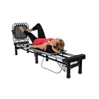 Stamina Aeropilates Reformer Board Whole Body Resistance Workout System  Black
