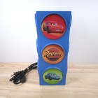 Disney Pixar Cars Lightning Mcqueen Mater Rusteeze Traffic Light Night Lamp 12 