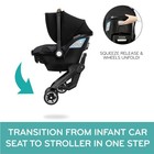 Shyft Dualride Carryall Storage Infant Car Seat Stroller Boone Gray Floor Model