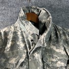 Military Field Jacket Men   s Medium X Short Cold Wet Weather Universal Camo