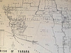 1911 Parish Map Of Yarara     County Of Cowley  Nsw Lands Dept     Act   Queanbeyan