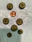 7 Non Dug Civil War Federal Eagle Buttons  5 Coat  2 Sleeve  Scovill Mfg  Co 