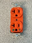 New Pass   Seymour Legrand Ig8300 Hospital Grade Duplex Receptacle 20a Orange