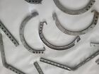 Lot Of 10 Vintage Galvanized Half Round Hanger Rain Gutter   Brackets