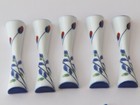 Vtg Lot Of 12 Japanese Chopstick Rest Holder Hashioki Japan Porcelain