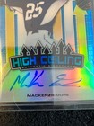 Rare Jersey   Match Mackenzie Gore Rc 2017 Leaf Valiant  25 35 High Ceiling Auto
