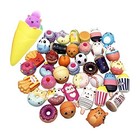 30 Pack Squishy Toys Slow Rising Cartoon Series Stress Relief Assorted Colors