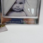Mariposa  Shine Brightly Little Star  Picture Frame With Box 4x6 Baby Gift