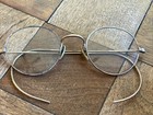 Vintage Gold Filled Round Eyeglasses And Case