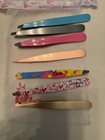 Professional Stanlnless Steel Tweezers Different Brands New Without Tags 