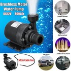 800l h Dc 12v Brushless Solar Water Pump 20w Solar Panel Pump Fish-pond-garden 