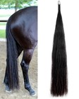Natural Real Horse Tail Extensions 28-30    4 8 Lb Fake Horse Hair  Black
