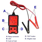 Automotive Electronic Relay Tester Car Relay Tester Universal 12v Led Indicator
