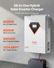 Vevor Hybrid Solar Inverter Charger 6000w Single-phase With 120a Mppt Controller