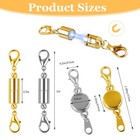 12 Pcs Magnetic Necklace Clasps And Closures  Magnetic Clasps For Necklaces W   