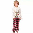 Fashionable Parent And Child Christmas Pajama Sets