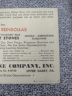 1940s Vickery Stone Co Upper Darby Pa Comic Syd Hoff Ink Blotter Unused Ephemera