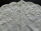 Fine Linens Antique Runners Doilies Irish Crochet Lace Trim Embroidery White Lot