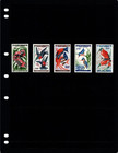  35 00 Scott Value - 1961-63 Chad Birds Central Africa Wildlife Cv Mnh Nh Umm