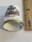 Ich Dien Thimble Vintage Souvenir Collectible