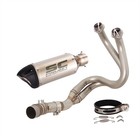 For Kawasaki Ninja 650 Z650 2012-2024 Full System Front Header Pipe Exhaust Tips