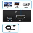 Tihokile 192khz Hdmi Arc To Optical spdif  3 5mm Rca Adapter For Tv amp soundbar