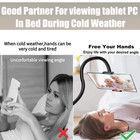 Lazy Phone Tablet Holder Flexible Gooseneck Stand Desk Bed Mount For Ipad